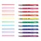 Sharpie Liquid Pen Style Highlighters, Assorted Ink Colors, Chisel Tip, Assorted Barrel Colors, PK10 PK 24415PP - alternate 2